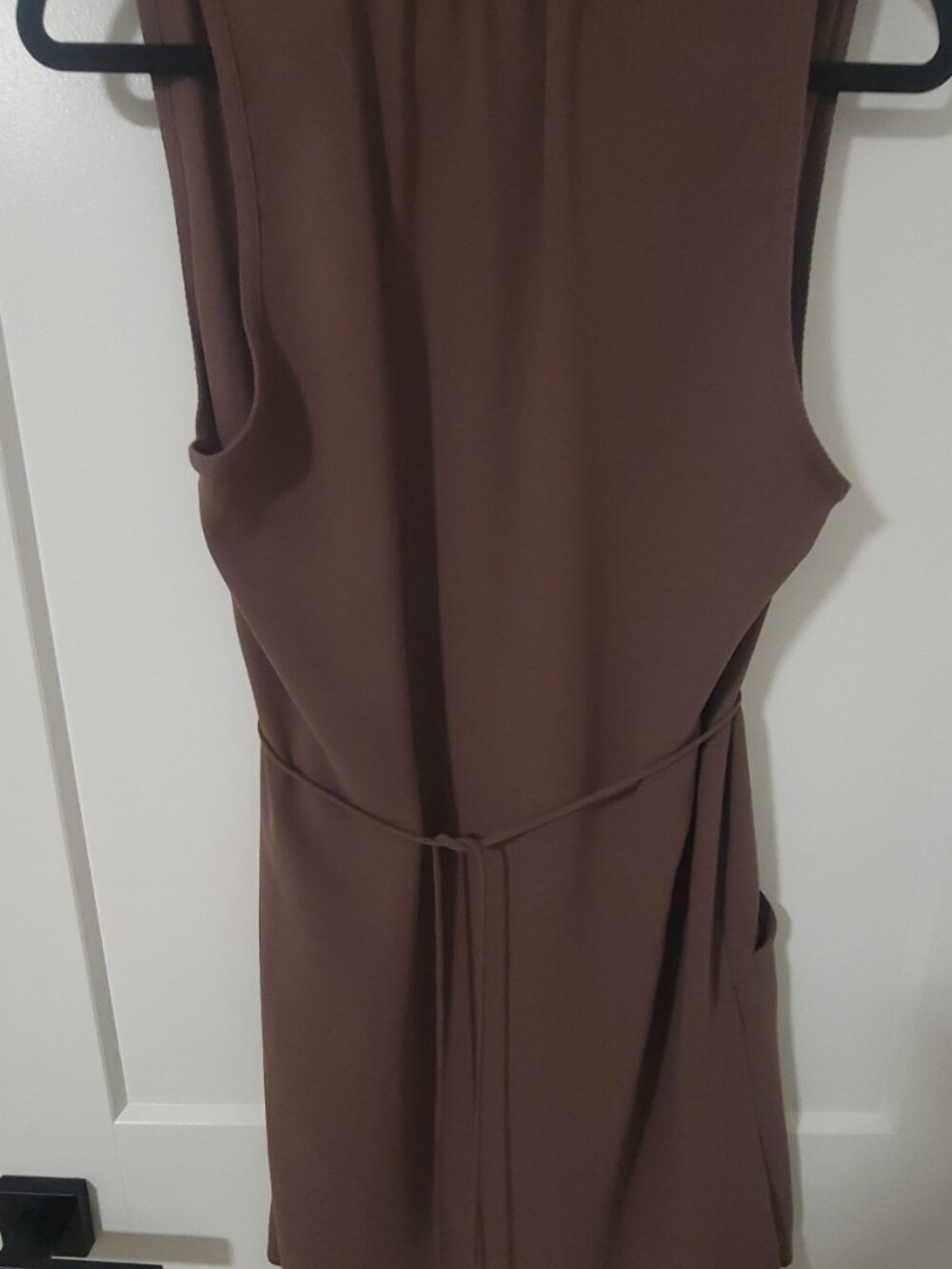Wilfred Aritzia Sabine Mini Dress - Mauve Purple - Size Medium - With Pockets - Picture 4 of 6